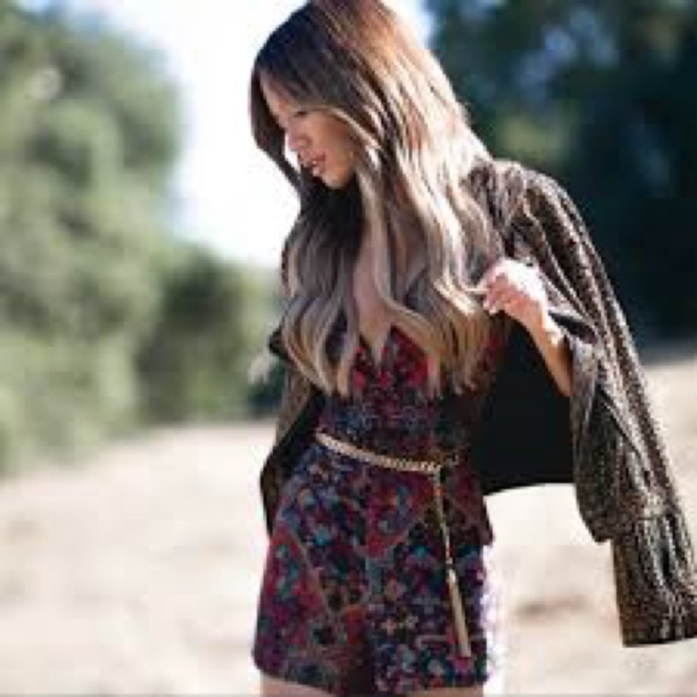 Stone Cold Fox Boho Romper